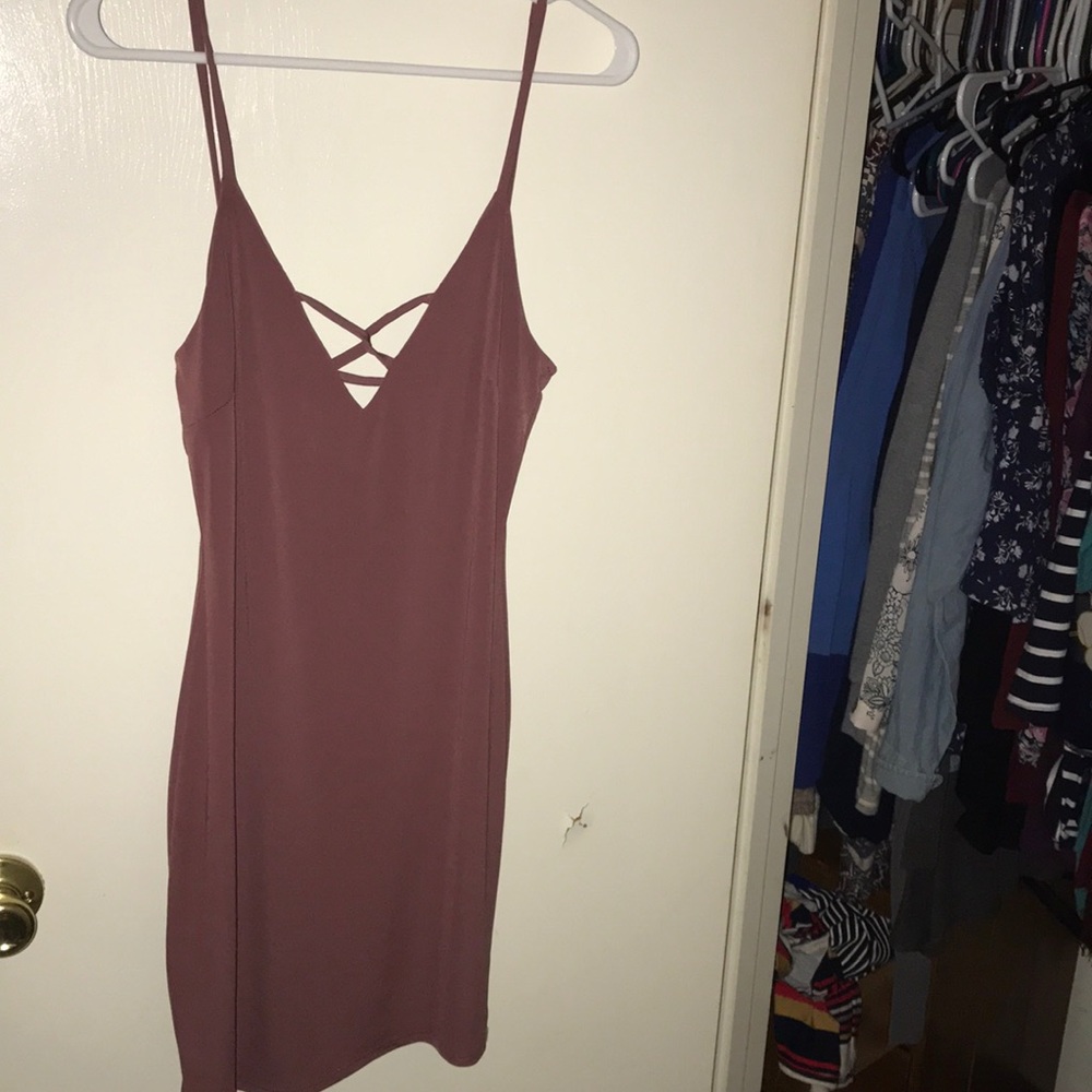 Mauve dress